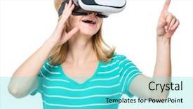  Presentation with movies - PPT theme having games isolated on white background background and a cyan colored foreground