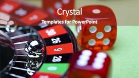  Presentation with roulette - Slides enhanced with roulette background and a tawny brown colored foreground