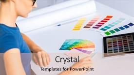  Presentation with zoo interior design - Presentation design with gamma - interior design renovation and technology background and a  colored foreground