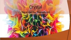  Presentation with bright white - Colorful slide deck enhanced with gamma wast - abstracy platic straws bright colors backdrop and a  colored foreground