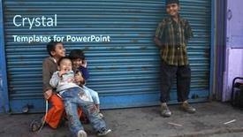  Presentation with nepal culture - PPT theme enhanced with gangtok-india-december-5-local background and a ocean colored foreground