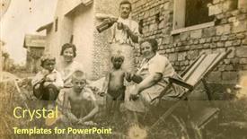  Presentation with 1930s - Presentation consisting of ganserndorf-austria-circa-1930s-vintage background and a tawny brown colored foreground