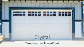  Presentation with vancouver - Beautiful slides featuring garage-door-in-vancouver-canada backdrop and a sky blue colored foreground