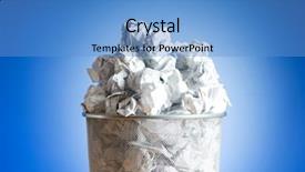  Presentation with food waste fresh in garbage - Slide deck enhanced with relations hip - always agree on causes background and a light gray colored foreground