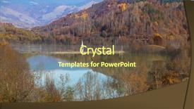  Presentation with abandoned - Slides consisting of garbage gold - flooded and abandoned church background and a tawny brown colored foreground