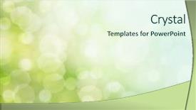  Presentation with focus - PPT layouts having garden easter - natural green background with selective background and a sky blue colored foreground