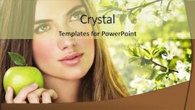  Presentation with eden - Slides featuring garden eden - eve background and a blonde colored foreground