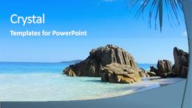  Presentation with storm - Amazing slides having garden eden - storm closeup overhanging backdrop and a light gray colored foreground