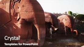  Presentation with new delhi - Colorful slide deck enhanced with garden garden of five sense backdrop and a wine colored foreground