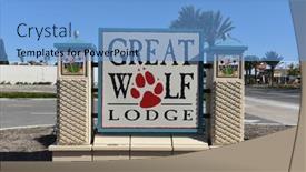  Presentation with wolf - Slide set featuring garden-grove-california-31-mar background and a teal colored foreground