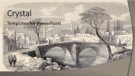  Presentation with persia - PPT layouts with garden meidan in tabriz persia background and a soft green colored foreground