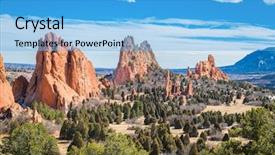  Presentation with in gods hands - Beautiful presentation featuring garden of the gods colorado backdrop and a light blue colored foreground