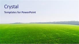  Presentation with gardens - Beautiful presentation theme featuring  backdrop and a  colored foreground