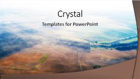  Presentation with gardens - Slide set featuring  background and a  colored foreground