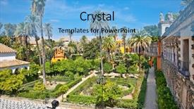  Presentation with gardens - Slide deck with international movements - photo of a toilet background and a mint green colored foreground.