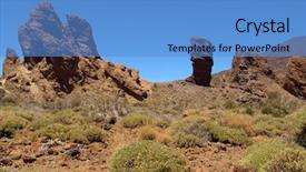  Presentation with married couples on the mountain - Colorful presentation enhanced with garfield - mountain of el teide backdrop and a teal colored foreground