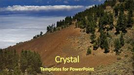  Presentation with tree sky trees green - Audience pleasing slides consisting of garfield - trees at the mountain backdrop and a  colored foreground