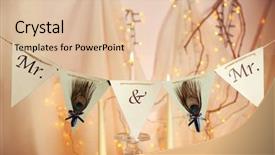  Presentation with gay - Amazing presentation design having garland marriage - decorations for gay wedding backdrop and a lemonade colored foreground