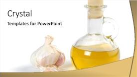  Presentation with olive oil - Presentation theme with sleep lab bed - doctor using digital notepad whilst background and a light gray colored foreground