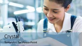  Presentation with garment - Cool new PPT theme with jungle - forest of palm trees coconut backdrop and a violet colored foreground.