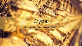  Presentation with garuda pancasila 3d indonesia - Cool new PPT theme with garuda wat phra kaew bangkok backdrop and a  colored foreground