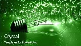  Presentation with fiber optics - Audience pleasing slides consisting of gas electricity - fiber optics background with lots backdrop and a forest green colored foreground