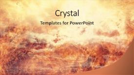  Presentation with hell - Amazing slides having gas flare - hell fire flames abstract design backdrop and a blonde colored foreground