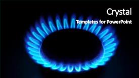  Presentation with gas - Presentation design with gas background and a black colored foreground