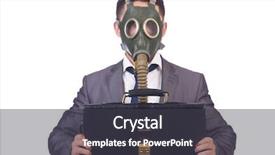  Presentation with lawyer client meeting wearing mask - PPT theme consisting of paint splash isolated on white background and a cool aqua colored foreground