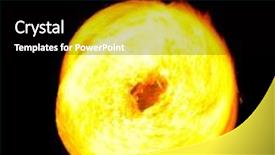  Presentation with dance - Presentation with gasoline dance flaming trails background and a black colored foreground