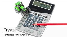  Presentation with cost - PPT theme consisting of gasoline wear and insurance background and a white colored foreground