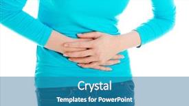  Presentation with medical issues that could be treated parafin - Amazing presentation having gastritis - young woman with stomach issues backdrop and a teal colored foreground