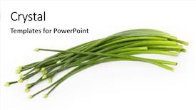  Presentation with 3d white - Slide deck enhanced with gastro - onion on a white background background and a white colored foreground