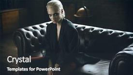  Presentation with gatsby - Colorful theme enhanced with gatsby - seductive girl in the black backdrop and a wine colored foreground