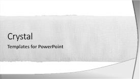  Presentation with roll - Colorful presentation design enhanced with gauze - medical bandage roll isolated backdrop and a light gray colored foreground