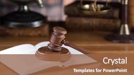  Presentation with law books - Cool new presentation with gavel and books law globe backdrop and a tawny brown colored foreground