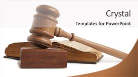  Presentation with english literature old book - Beautiful PPT layouts featuring gavel and old book isolated backdrop and a white colored foreground