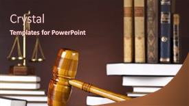  Presentation with gavel - 