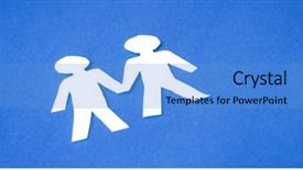  Presentation with gay rights - Cool new presentation design with gay couple backdrop and a teal colored foreground