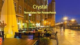  Presentation with free islamic architecture - Colorful presentation design enhanced with gdansk at motlawa river poland backdrop and a tawny brown colored foreground