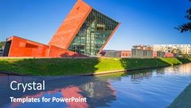  Presentation with second world war - Audience pleasing slides consisting of gdansk-poland-august-14-2017 backdrop and a ocean colored foreground