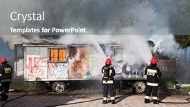  Presentation with fire fighting - 