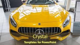  Presentation with amg - PPT theme with gdansk-poland-february-13-2018 background and a tawny brown colored foreground