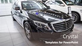  Presentation with car mercedes benz - 