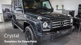  Presentation with car mercedes benz - 