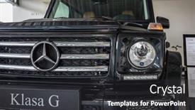  Presentation with car mercedes benz - 