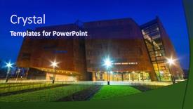  Presentation with steel building - 