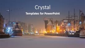  Presentation with winter river - 