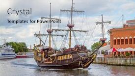  Presentation with water ship - Audience pleasing PPT layouts consisting of gdansk-poland-july-17-lew backdrop and a lemonade colored foreground