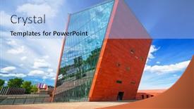  Presentation with second world war - Audience pleasing presentation theme consisting of gdansk-poland-june-5-2017 backdrop and a light blue colored foreground